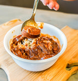 Red Beans & Sausage in a bowl